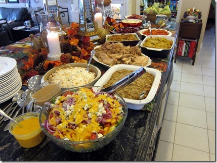Thanksgiving Table Spread