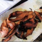 burned bacon