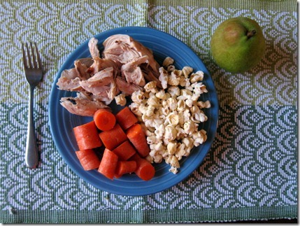 chicken and kettle corn