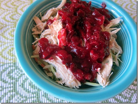 cranberry sauce salad