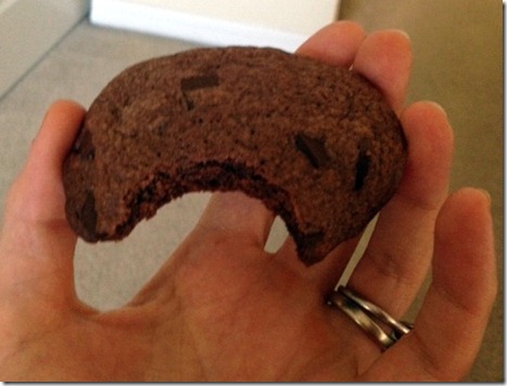 double chocolate chip cookie