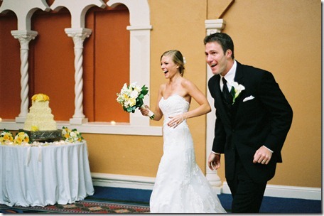wedding entrance