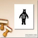 Bear Hug Stationary