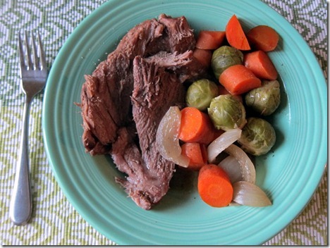 Crockpot beef and vegetables