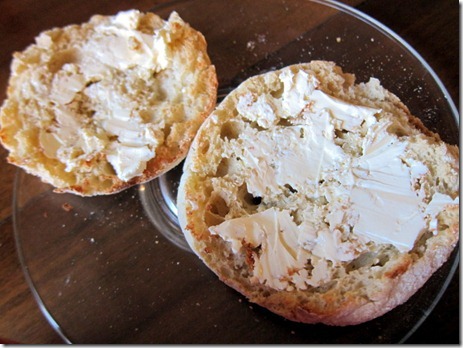 English Muffin buttered