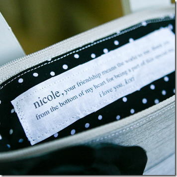personalized clutch