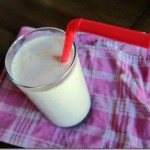 strawberry banana protein smoothie