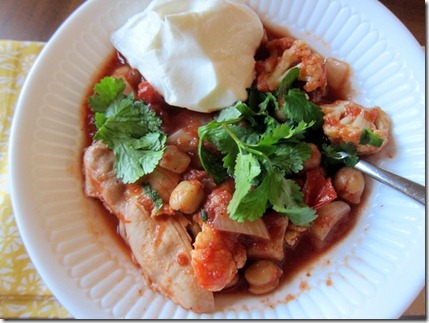 Garam Masala Chicken Chickpeas