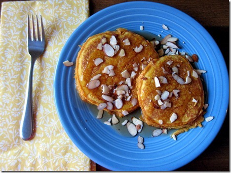 Healthy Pumpkin Pancakes