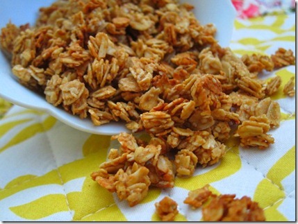 Peanut Butter Granola