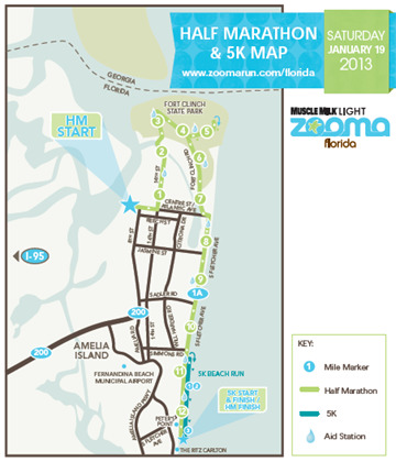 ZOOMA Race Map Florida