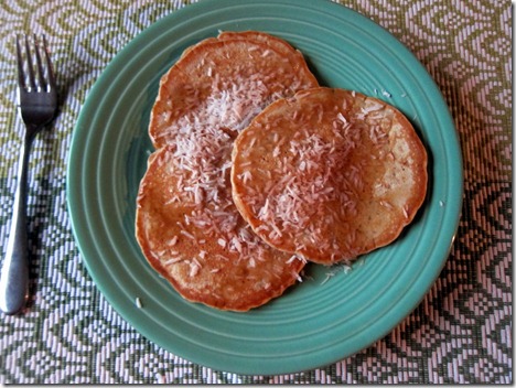 almond butter pancakes 001