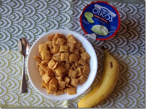 cereal yogurt banana