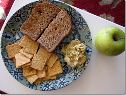 peanut butter and jelly ezekiel bread