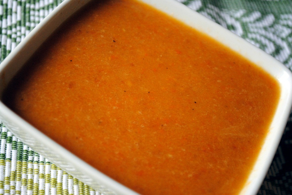 Crock Pot Carrot Ginger Soup Peanut Butter Fingers