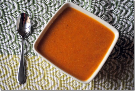 Crock Pot Carrot Ginger Soup