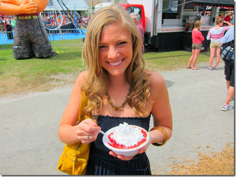 Florida Strawberry Festival strawberry shortcake