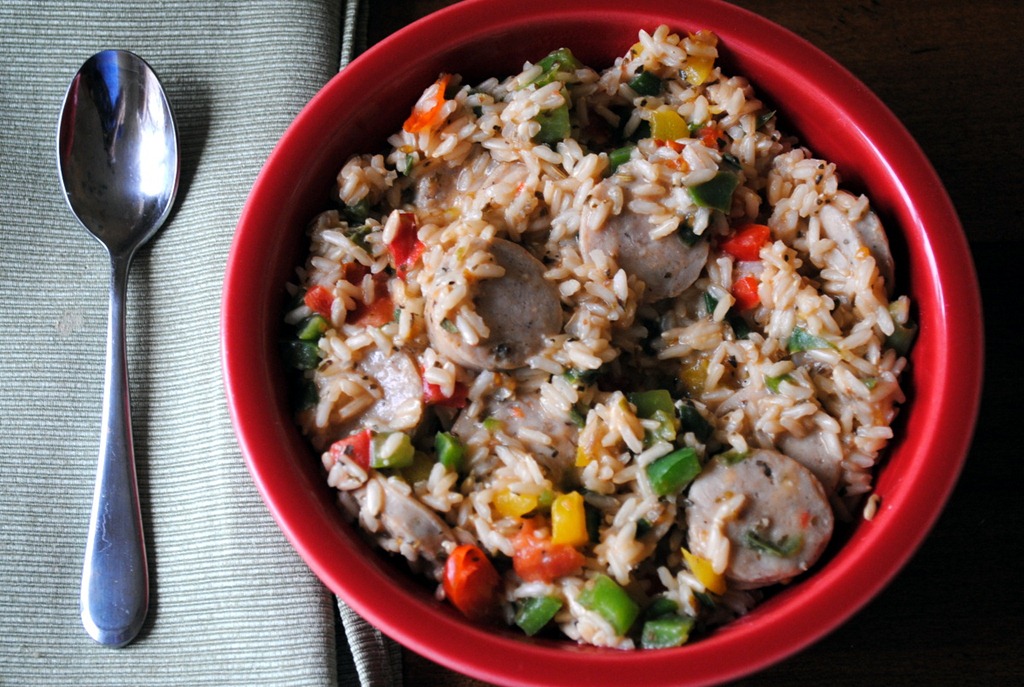 Italian Sausage Rice Bowl Peanut Butter Fingers