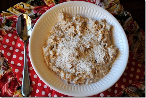 Overnight Oats with Coconut