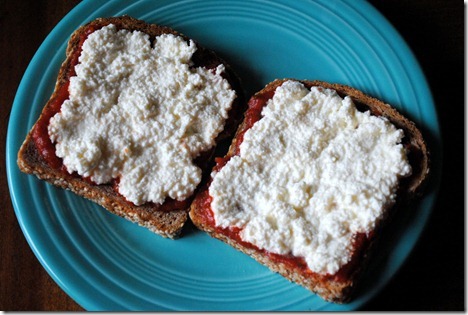 Ricotta Cheese Pizza