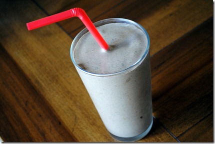 Smoothie with PB and Banana