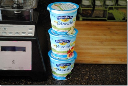 Stonyfield Blends Yogurt