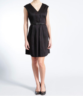 black mistletoe dress