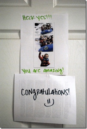 congratulations sign