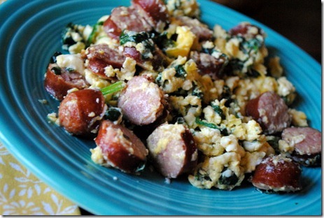 scrambled eggs