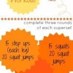 Squat Jump Leg Workout