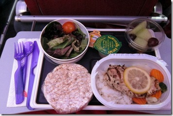 Virgin Atlantic Gluten Free Dinner