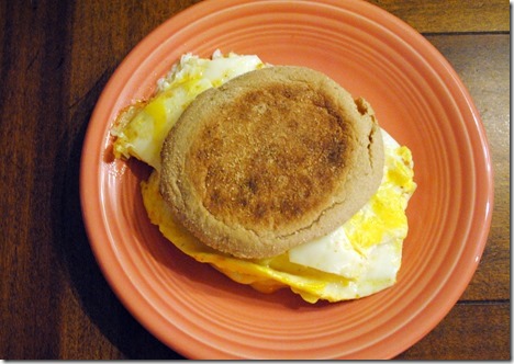 healthy egg sandwich