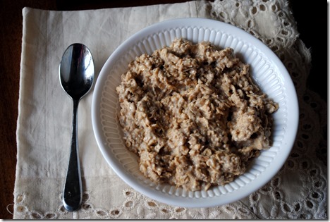 peanut butter overnight oats