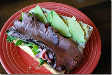 sub sandwich roast beef
