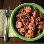whole wheat pasta shrimp