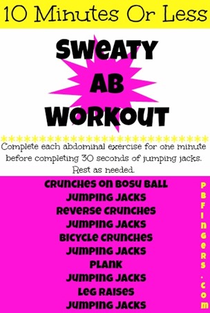 10 Minutes Or Less Ab Workout