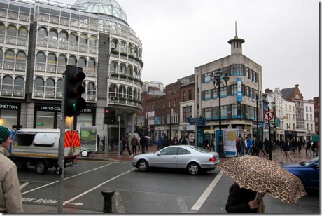 Beginning of Grafton Street