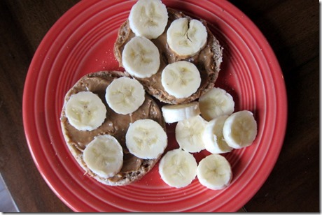 English Muffin Peanut Butter