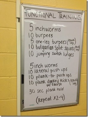 Functional Training Workout