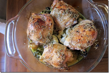 Lemon Chicken Thighs