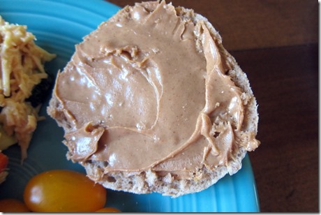 peanut butter english muffin