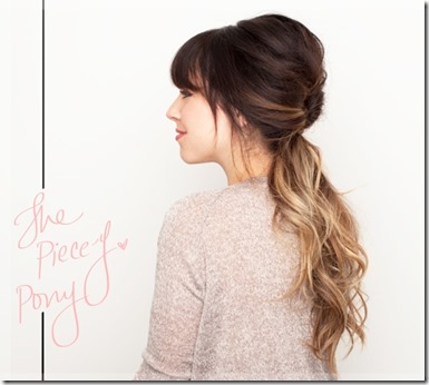 Ponytail bridesmaid