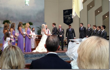 St. Stephen's Wedding Winter Springs