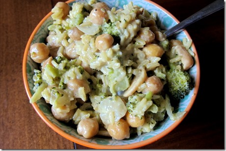 coconut ginger curry rice bowl