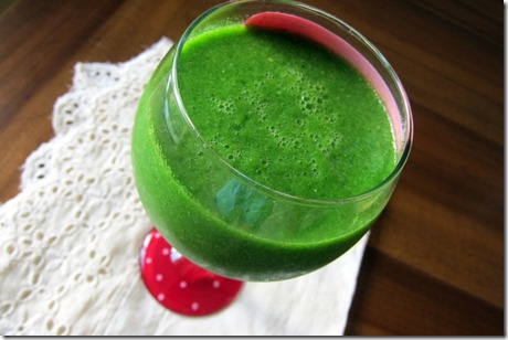 green lemonade smoothie