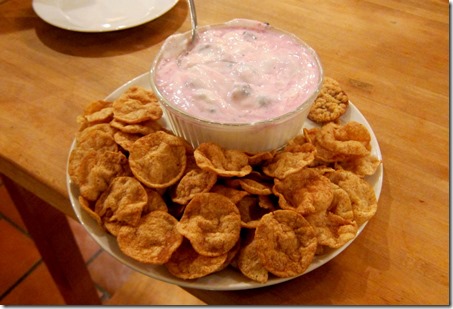 Blackberry Greek Yogurt Dip