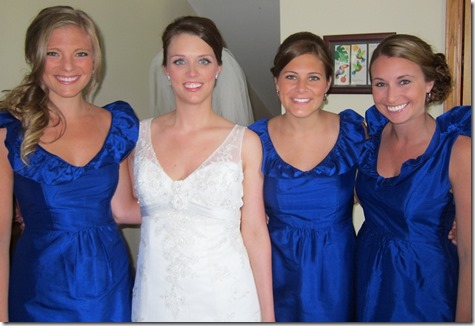 Cobalt Blue Bridesmaid Dresses