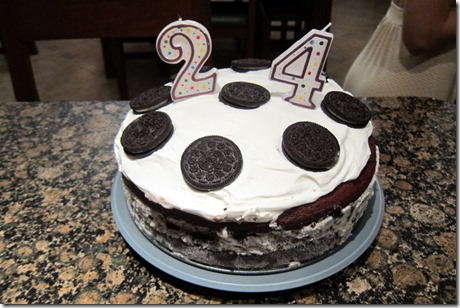 Homemade Oreo Ice Cream Cake