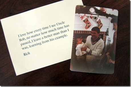 Note with photo