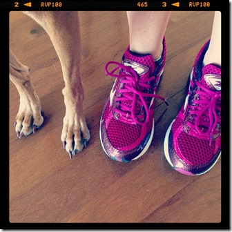 Running with Dog
